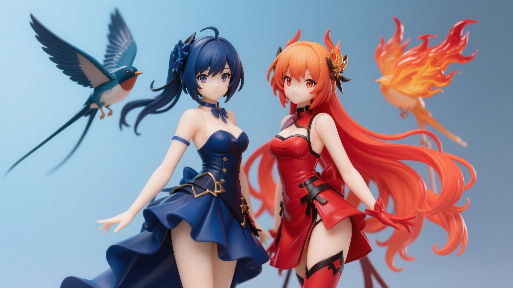 FREEing呈现《闪乱神乐》飞鸟与风兔女郎版全新模型发布